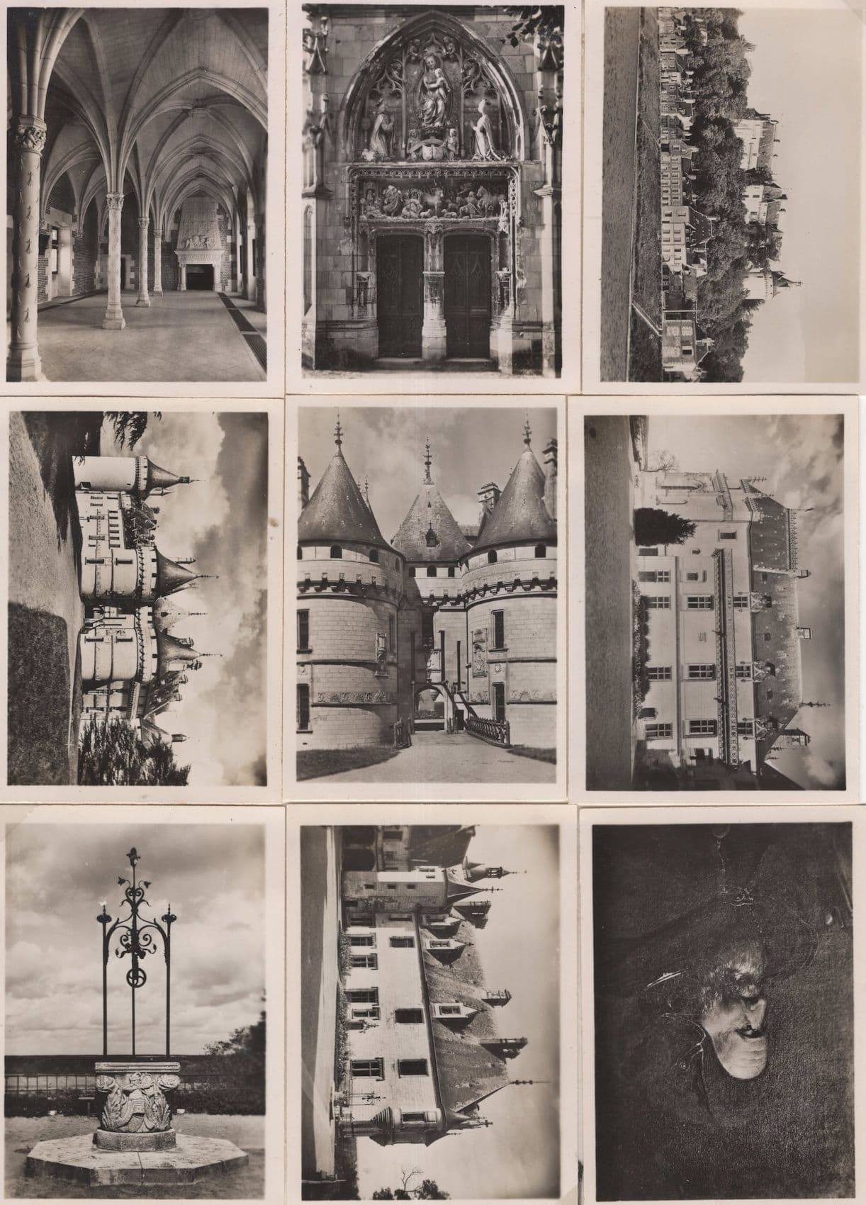 Le Chateau De Chamont Loire French Astrologer 12x Old Small Photo s