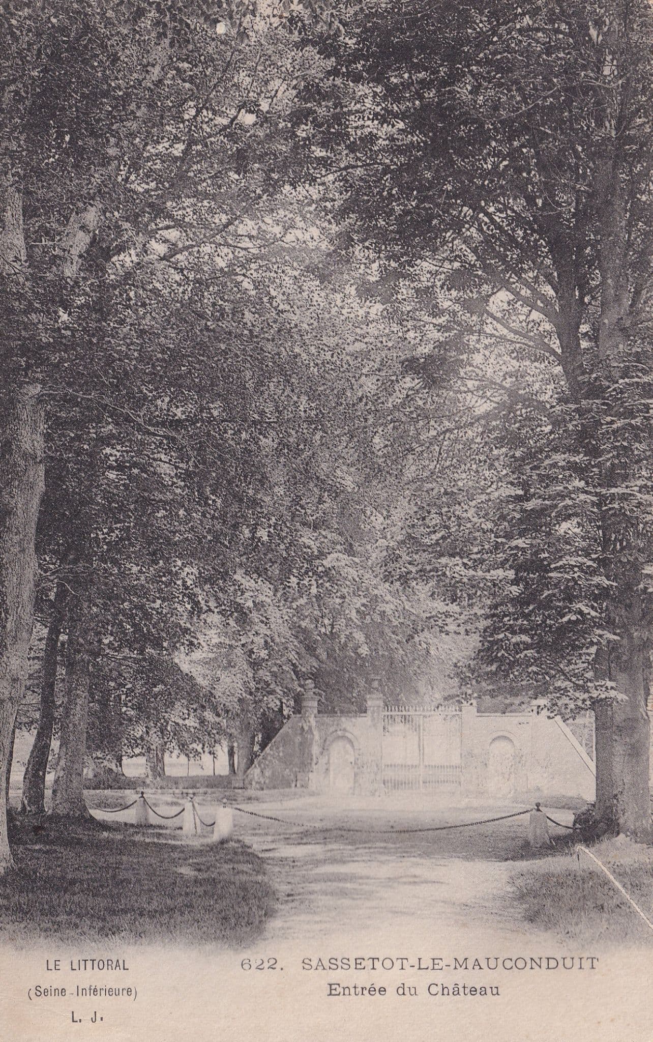 Le Mauconduit Sassetot French Old Postcard