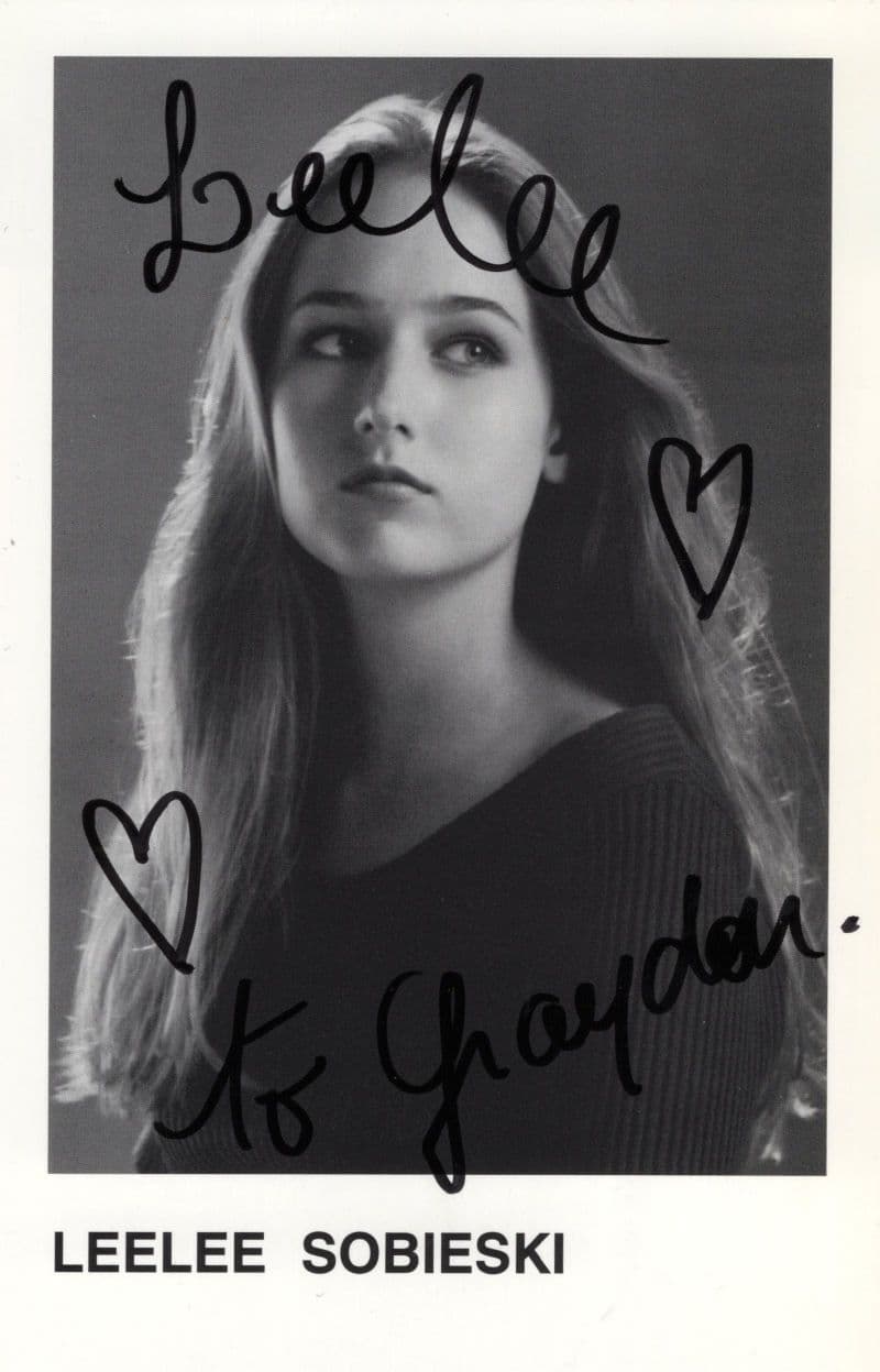Leelee Sobieski The Wicker Man Joan Of Arc Hand Signed Photo