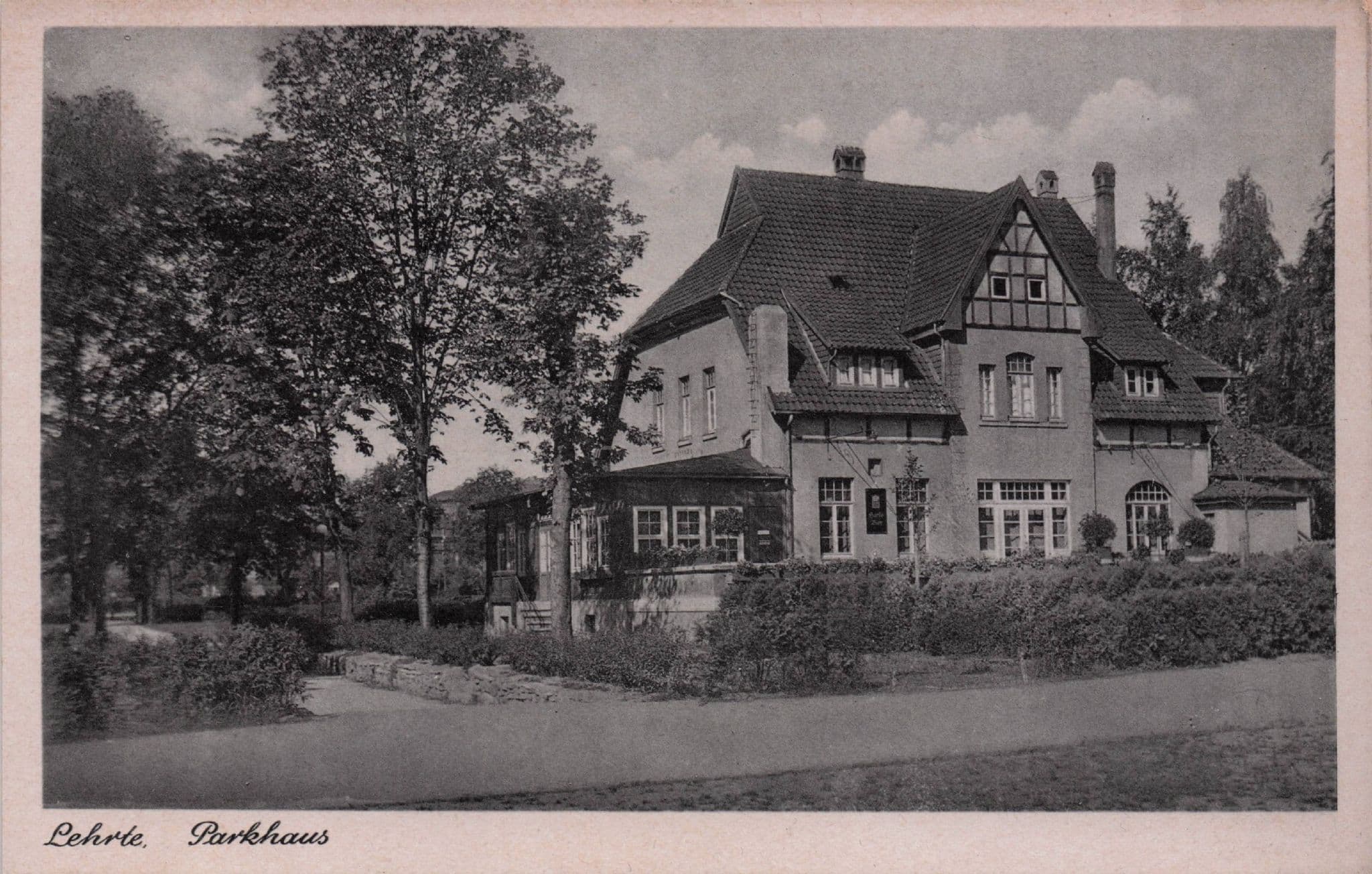 Lehrte Parkhaus Hanover German Rare Old Postcard