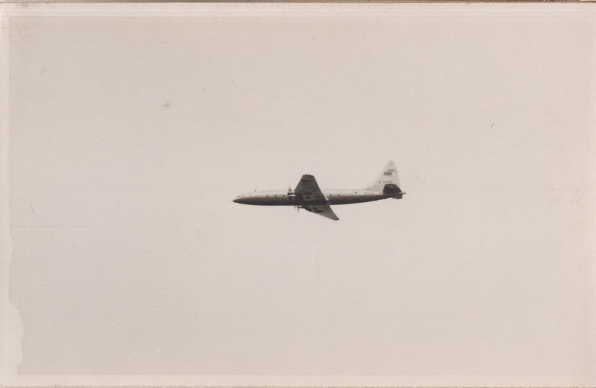 Leigh On Sea Antique Plane Plain Back Postcard Photo