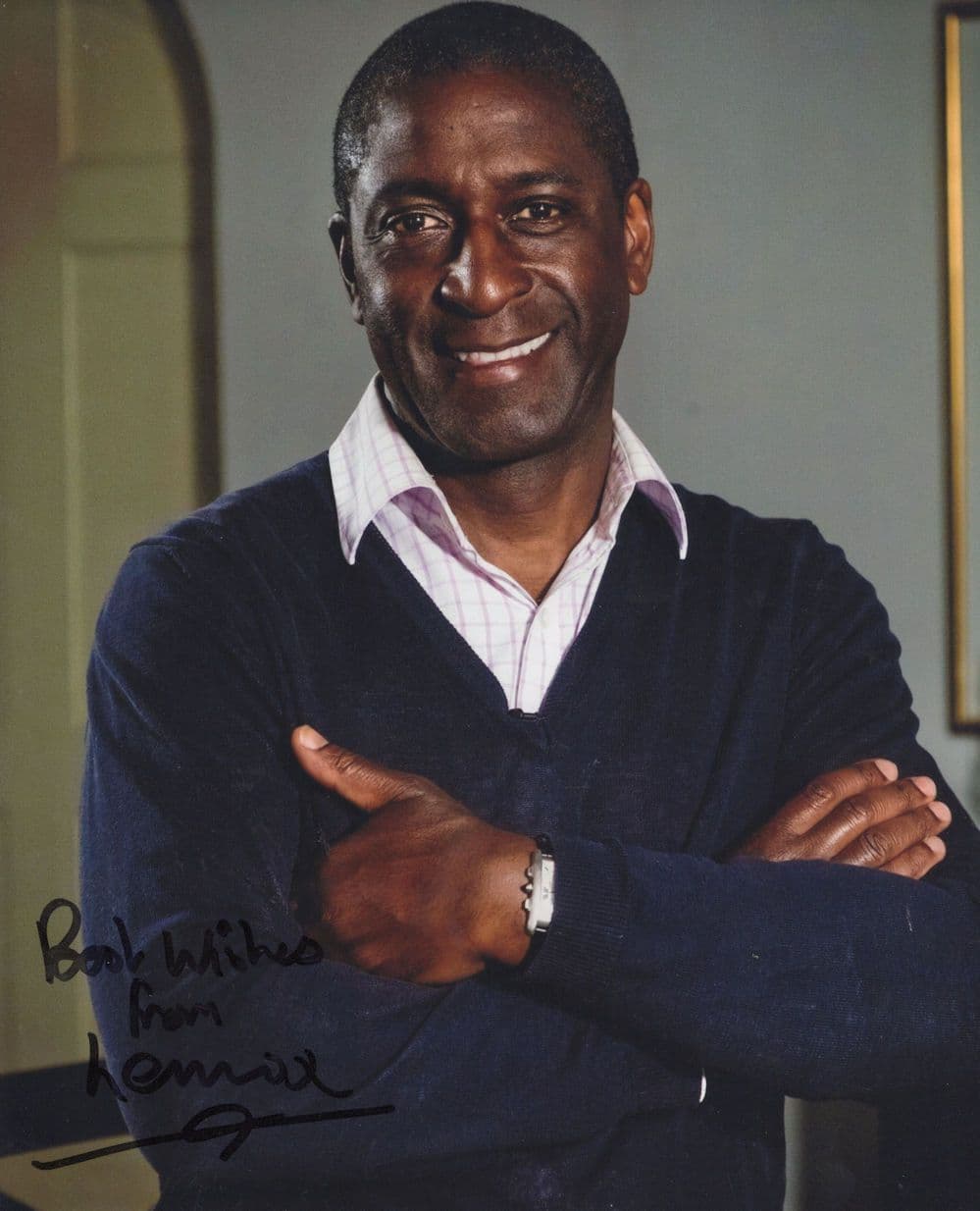 Lennox Cato of BBC Antiques Roadshow 10x8 Hand Signed Photo
