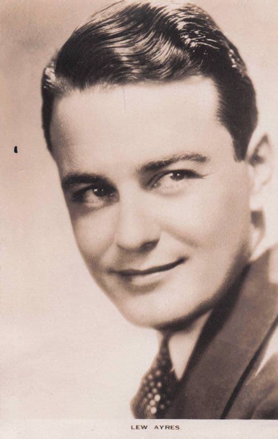 Lew Eyres Actor Film Weekly Real Photo Postcard