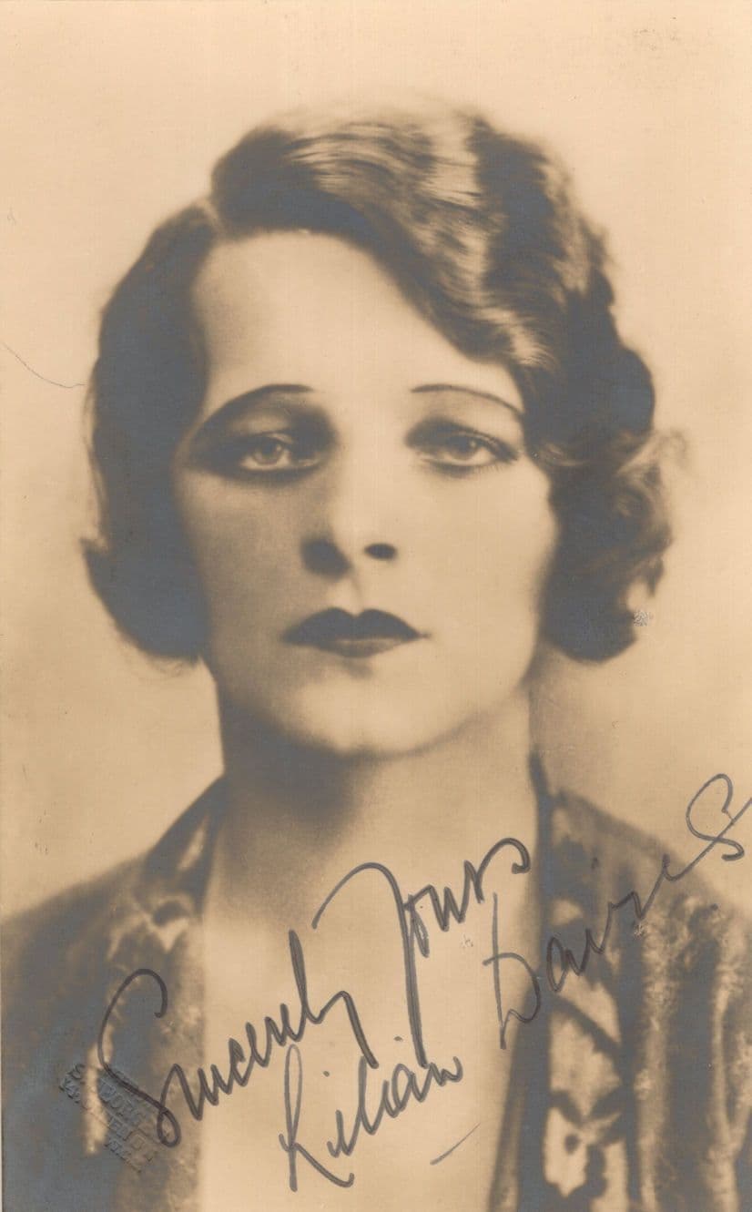 Lilian Davis Opera Soprano Antique Rare Hand Signed Photo