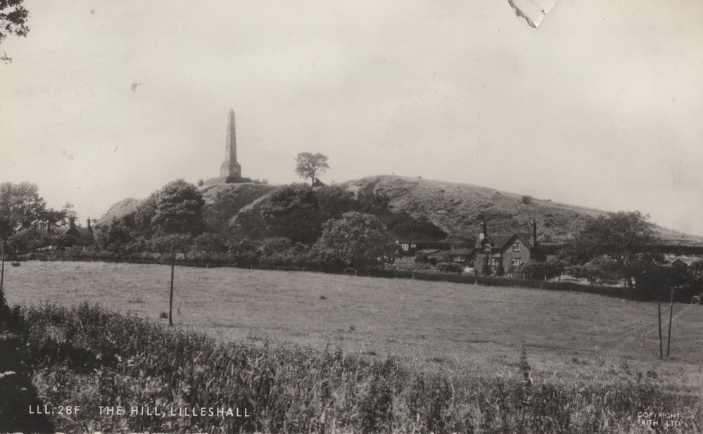 Lilleshall Hill Shropshire Vintage Real Photo Postcard