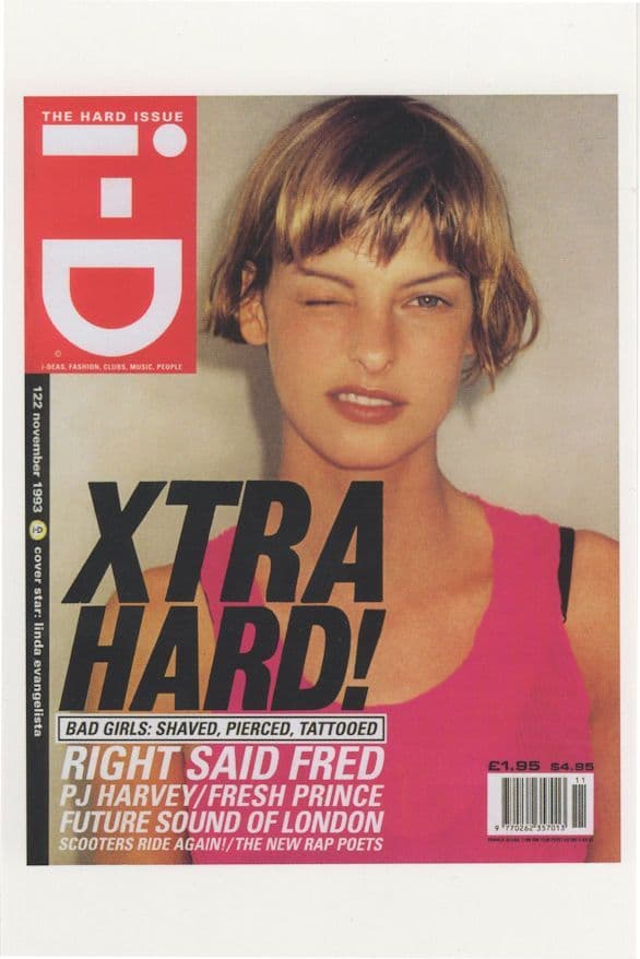 Linda Evangelista Canadian Supermodel Fashion Designer Postcard