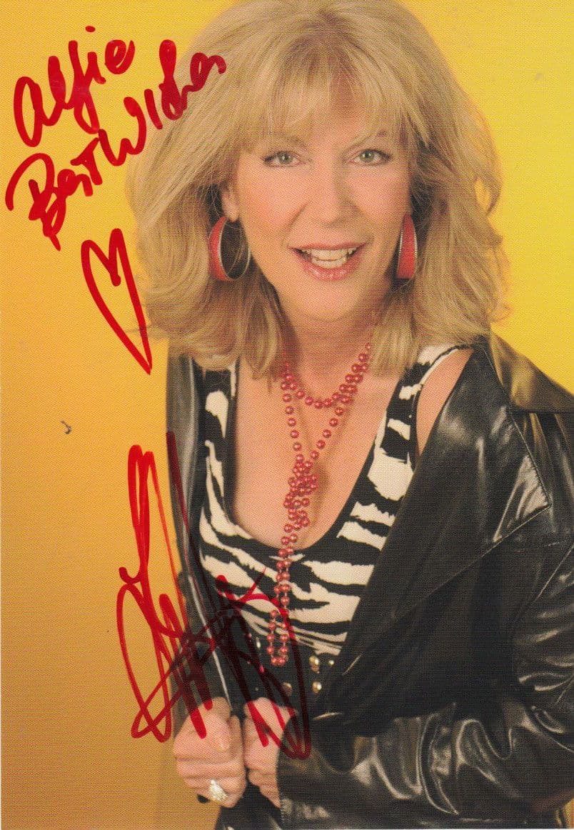 Linda Jo Rizzo former Bobby Orlando The Flirts Singer Hand Signed Photo