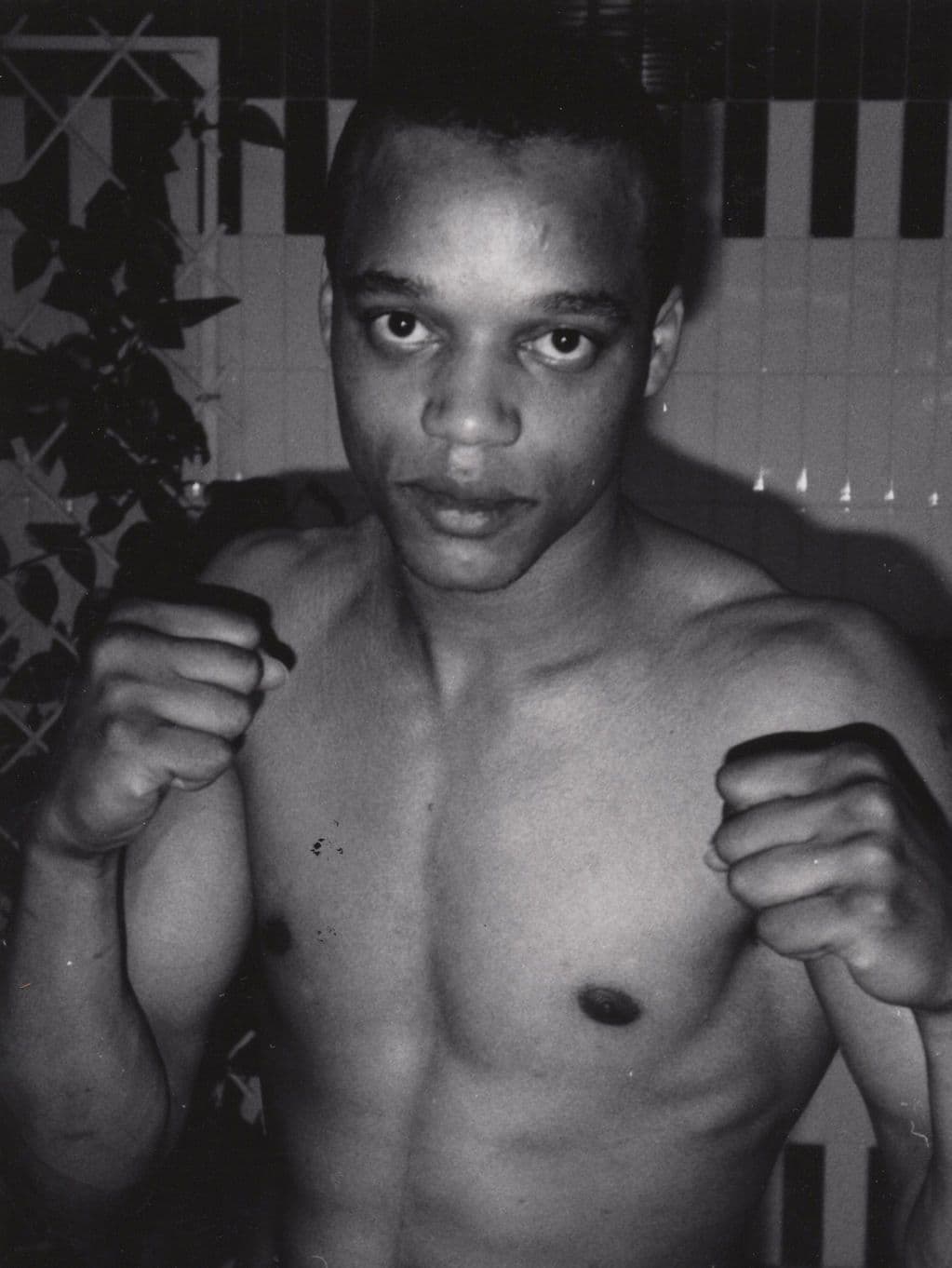 Lindon Scarlett Dudley West Midlands Boxer Boxing Rare Photo
