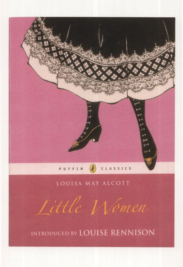 Little Women Louisa May Alcott 2008 Puffin Book Postcard