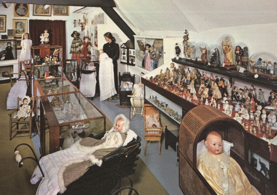 Llandudno Toy Doll Museum Welsh Postcard