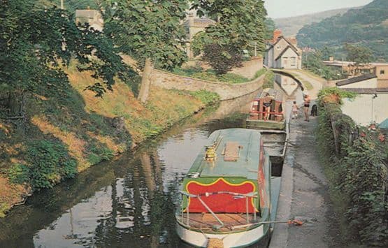 Llangollen Canal 3x THREE 1970s Postcard s