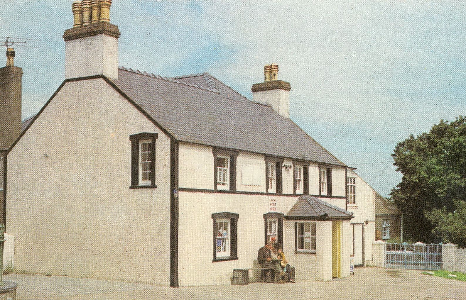 Llangwnnadl Gwynedd Post Office 1970s Welsh Postcard