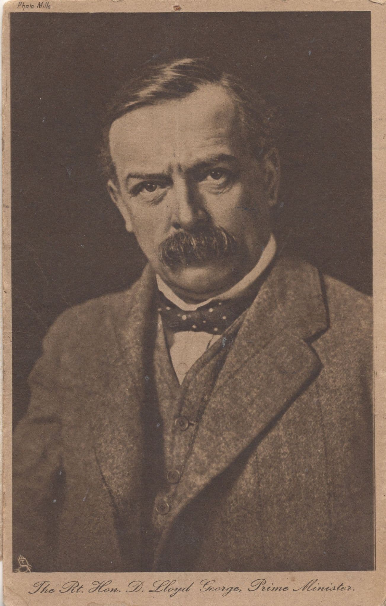 Lloyd George Prime Minster Antique Tucks WW1 Postcard