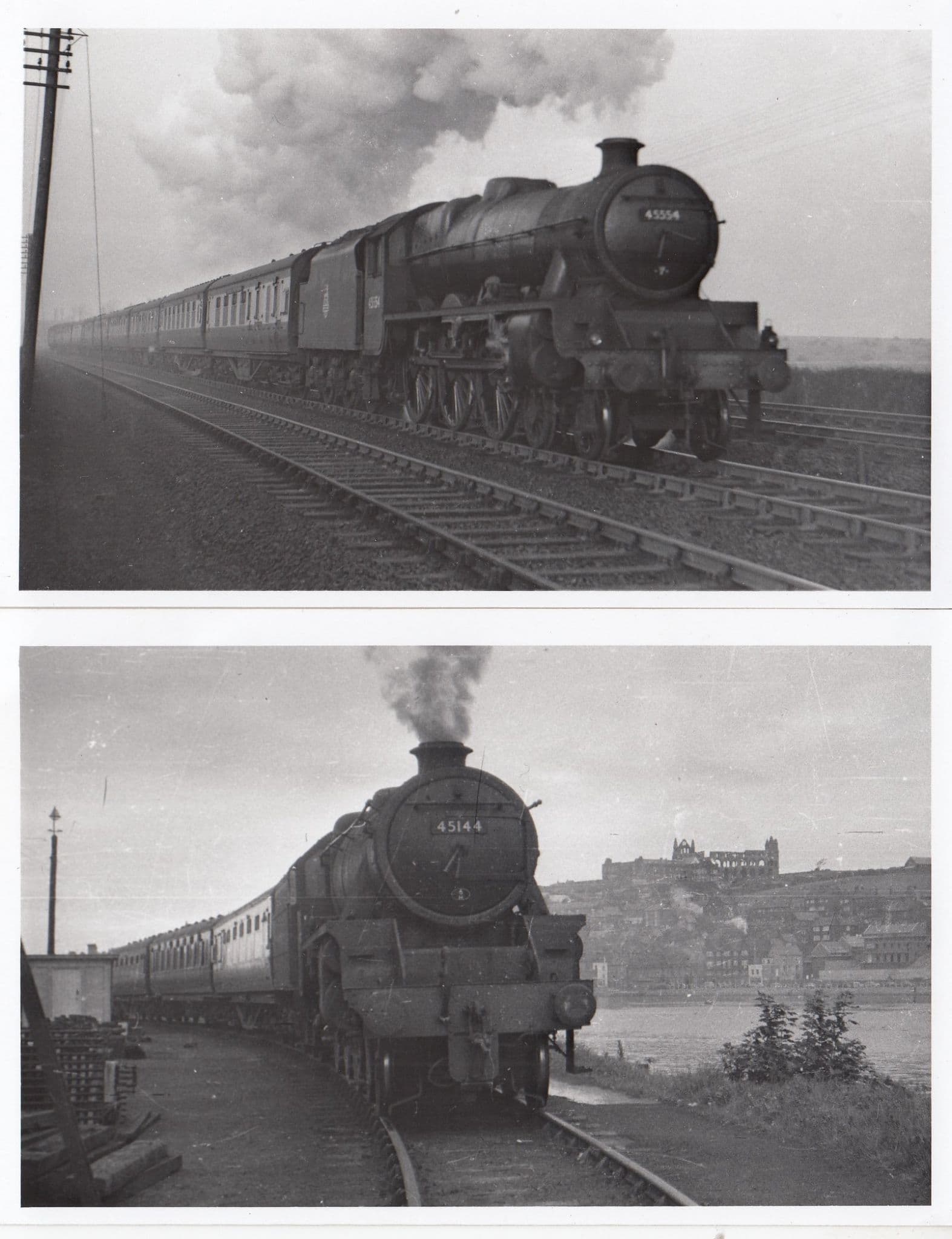 LMS 45554 Jubilee Class 4-6-0 Ontario Train Photo
