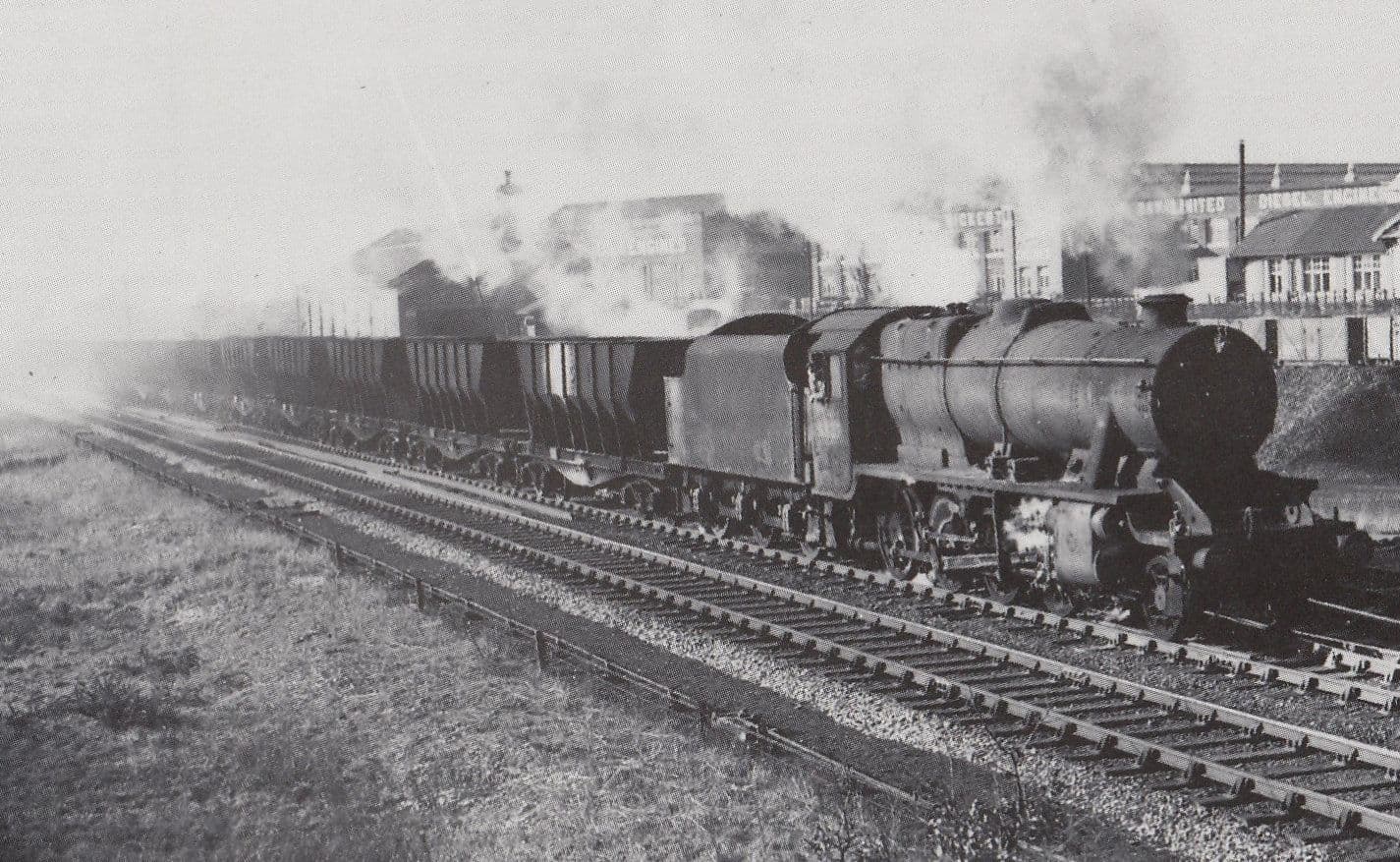 LMS Jubilee Class 4-6-0 No 45703 Hazel Grove Stockport Station Train Postcard