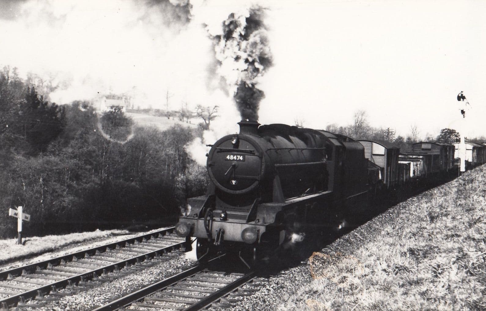 LMS Stainer BF Class 2-8-0 Train William Stanier Locomotive Photo