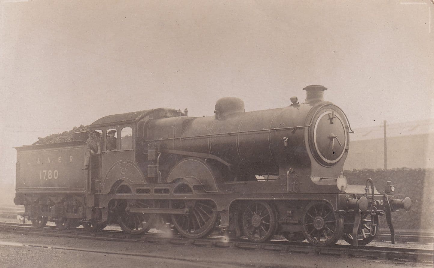 LNER 1780 Train Old Real Photo Postcard