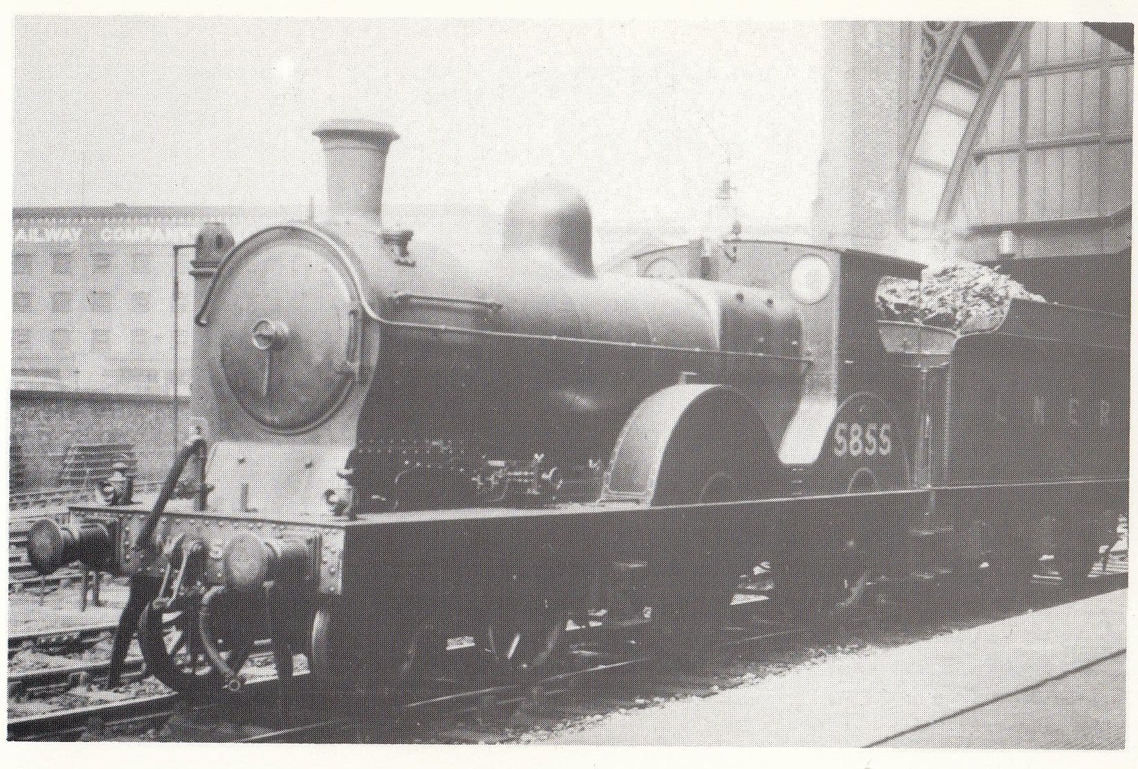LNER Class D6 Coffee Pot Station Pilot Manchester Station Train Postcard