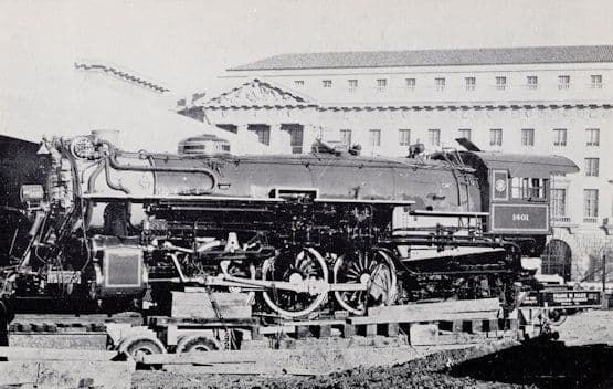 Locomotive 1401 Washington Atlanta Convention 1962 Old Train Postcard