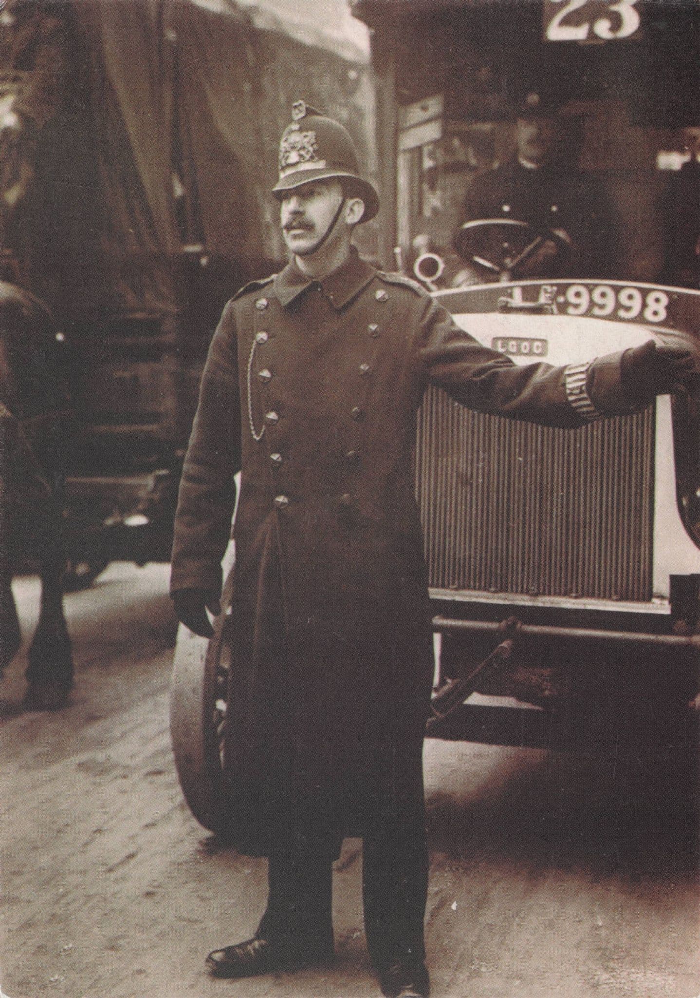 London Policeman Is This Your Old Family Advertising Postcard