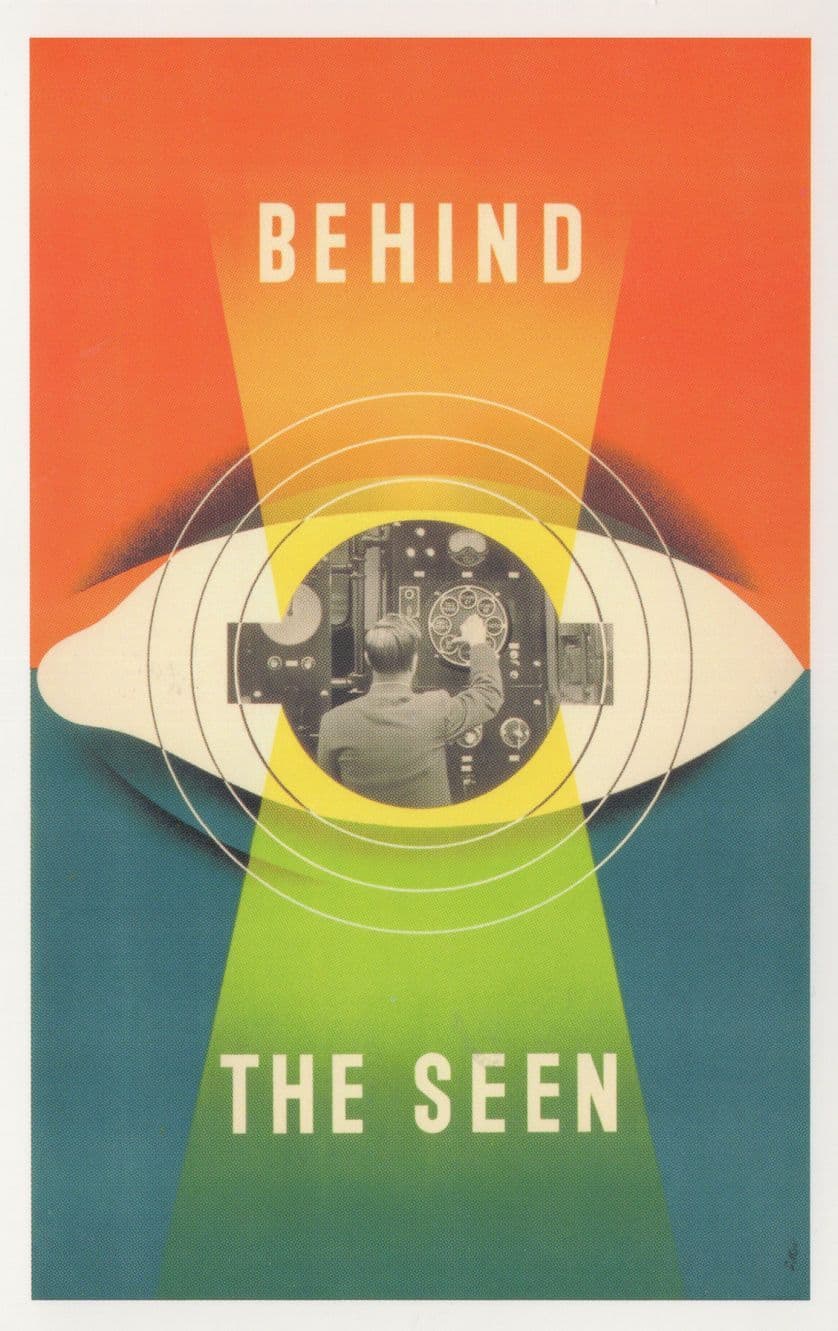 London Underground 1940s Tube Train Staff Control Room Postcard
