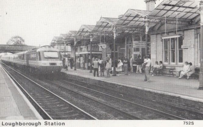 Looughborough Train Railway Station 2x Rare Postcard s