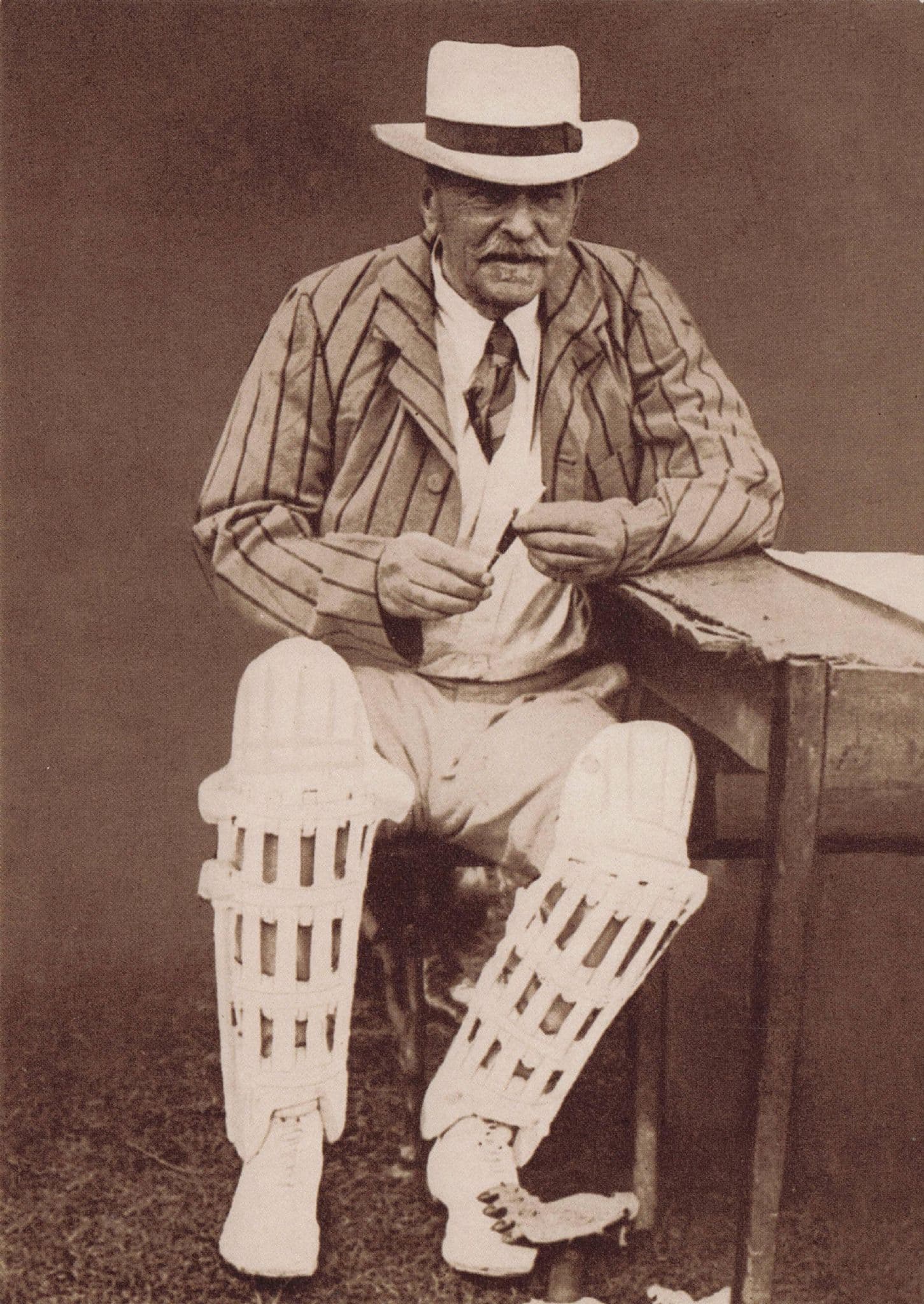 Lord George Harris Kent England Cricket Legend Rare Photo Postcard