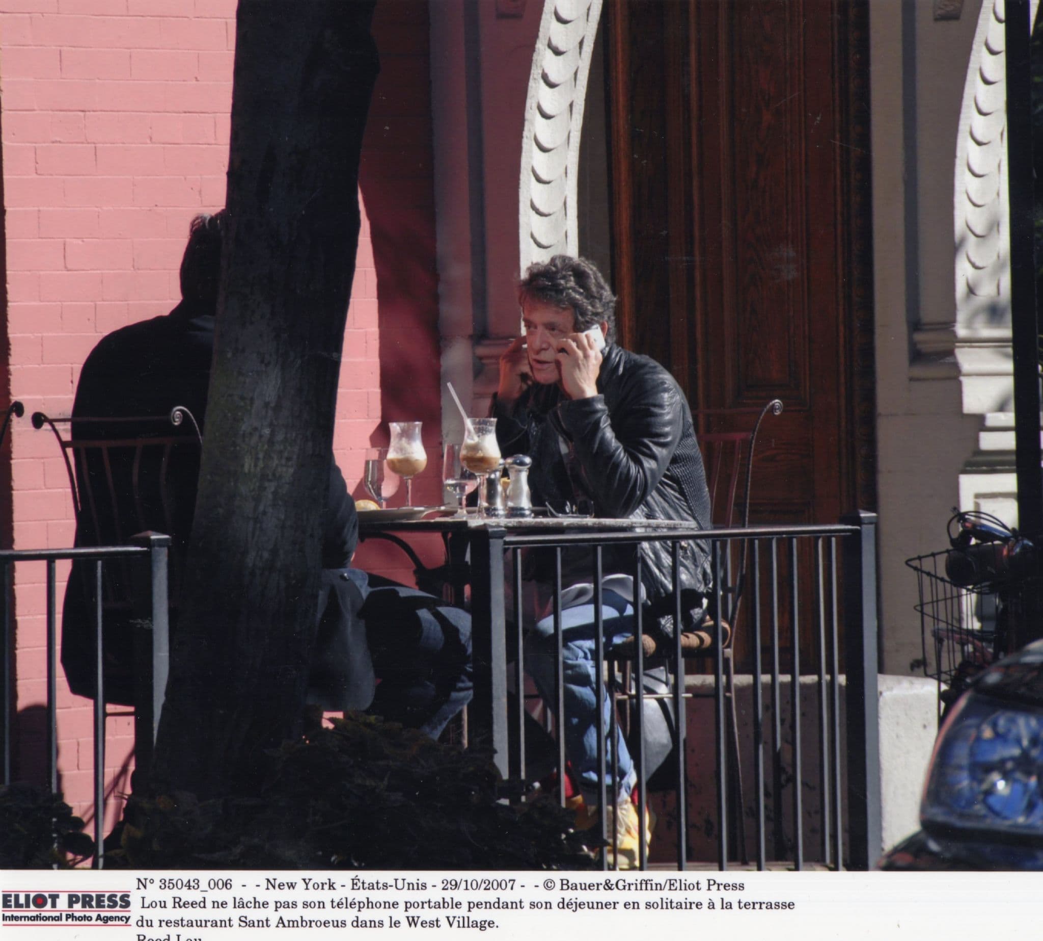Lou Reed of The Velvet Underground New York USA 10x8 PB French Press Photo