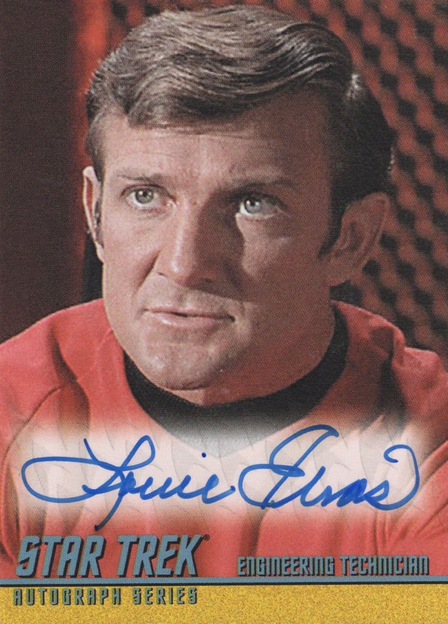 Louie Elias Star Trek Autograph Heroes & Villains Signed Card
