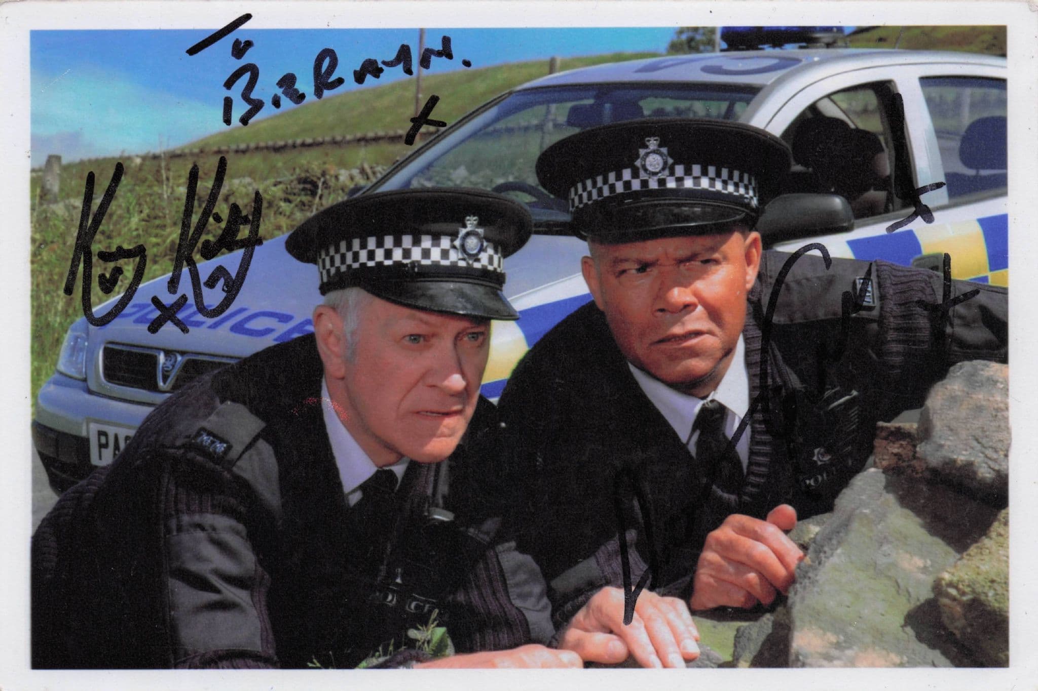 Louis Emerick Ken Kitson Last Of The Summer Wine MULTI Hand Signed Photo