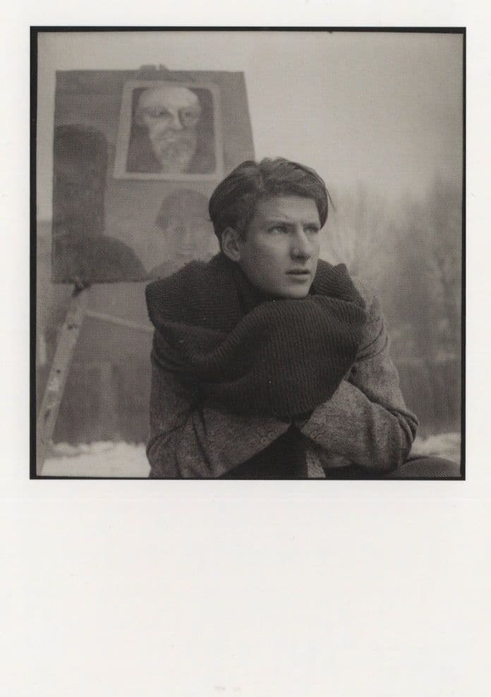 Lucien Freud Fugitive Award Photo National Portrait Gallery Postcard