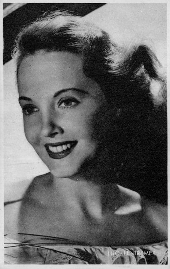 Lucille Bremer Vintage Rare Kwatta Film Movie Postcard Size Photo