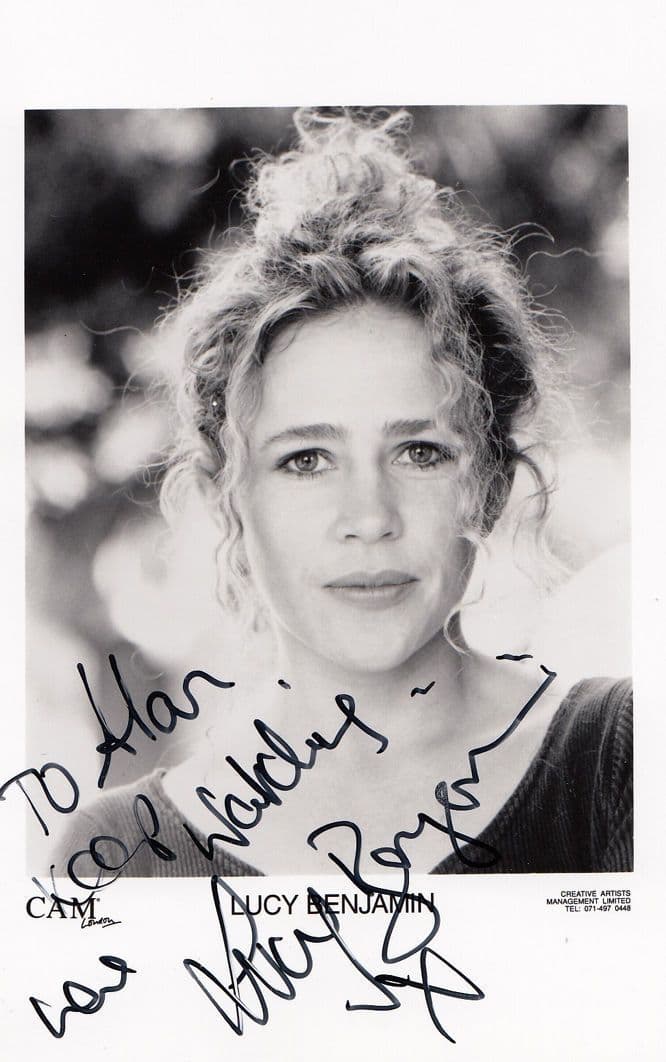 Lucy Benjamin Eastenders Hand Signed Photo
