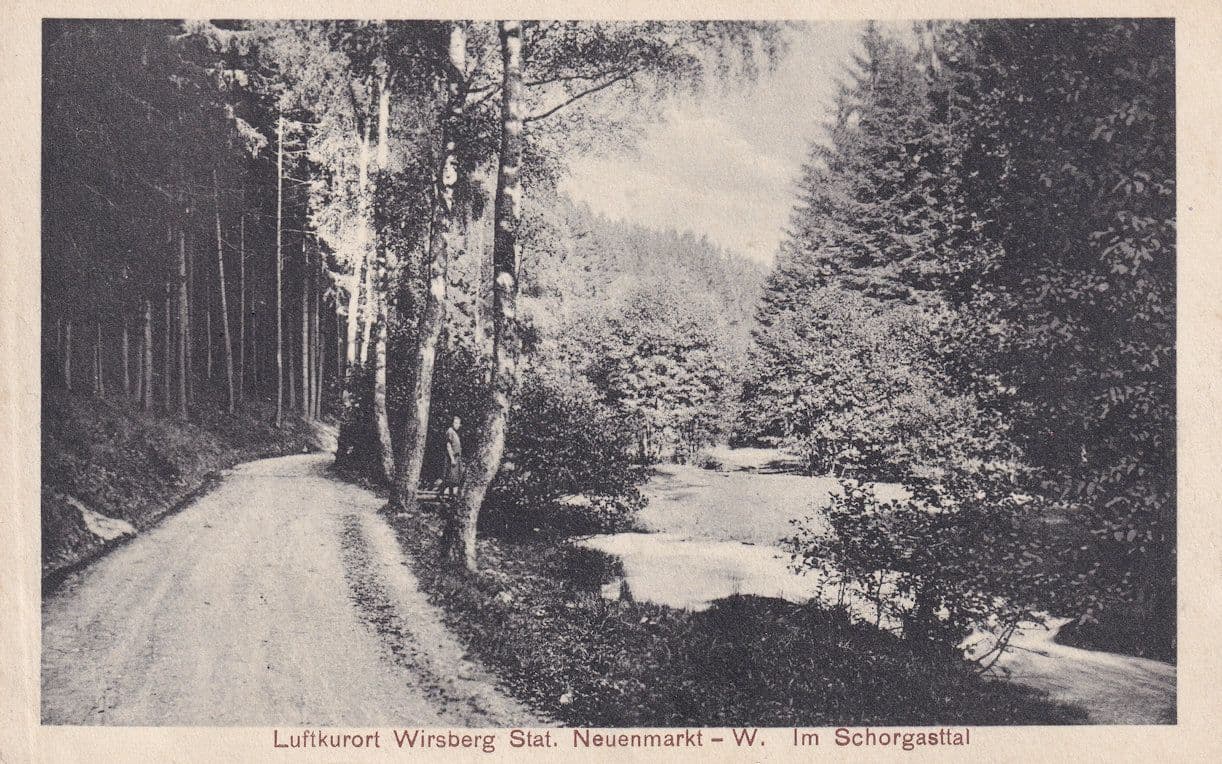 Luftkorort Wirsberg Antique German Postcard