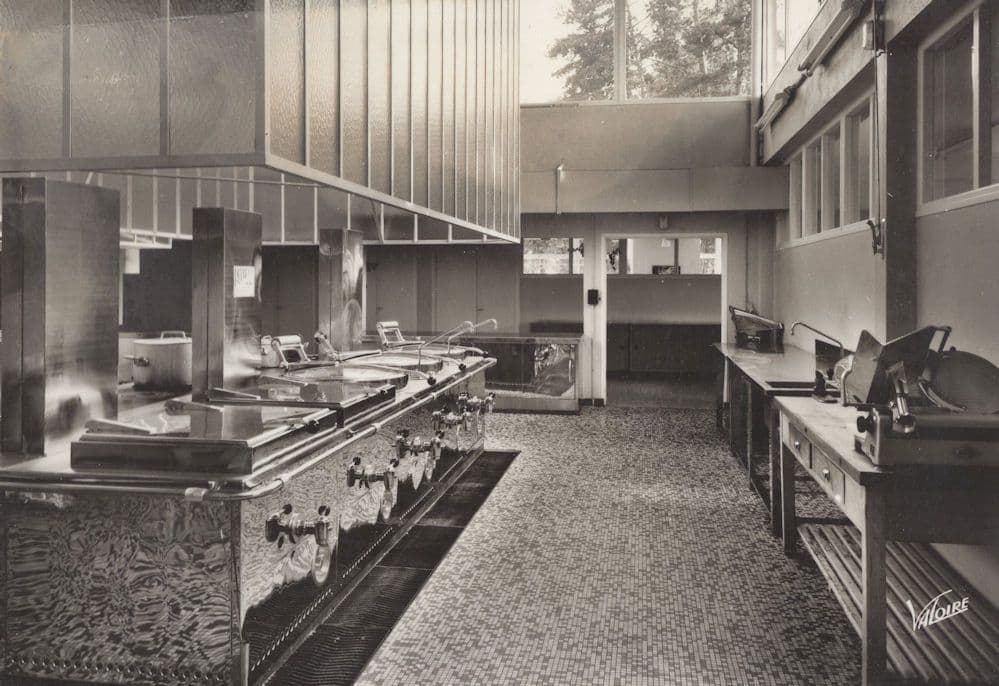 Lycee Rebelais Cuisines Valloire Blois French School Postcard