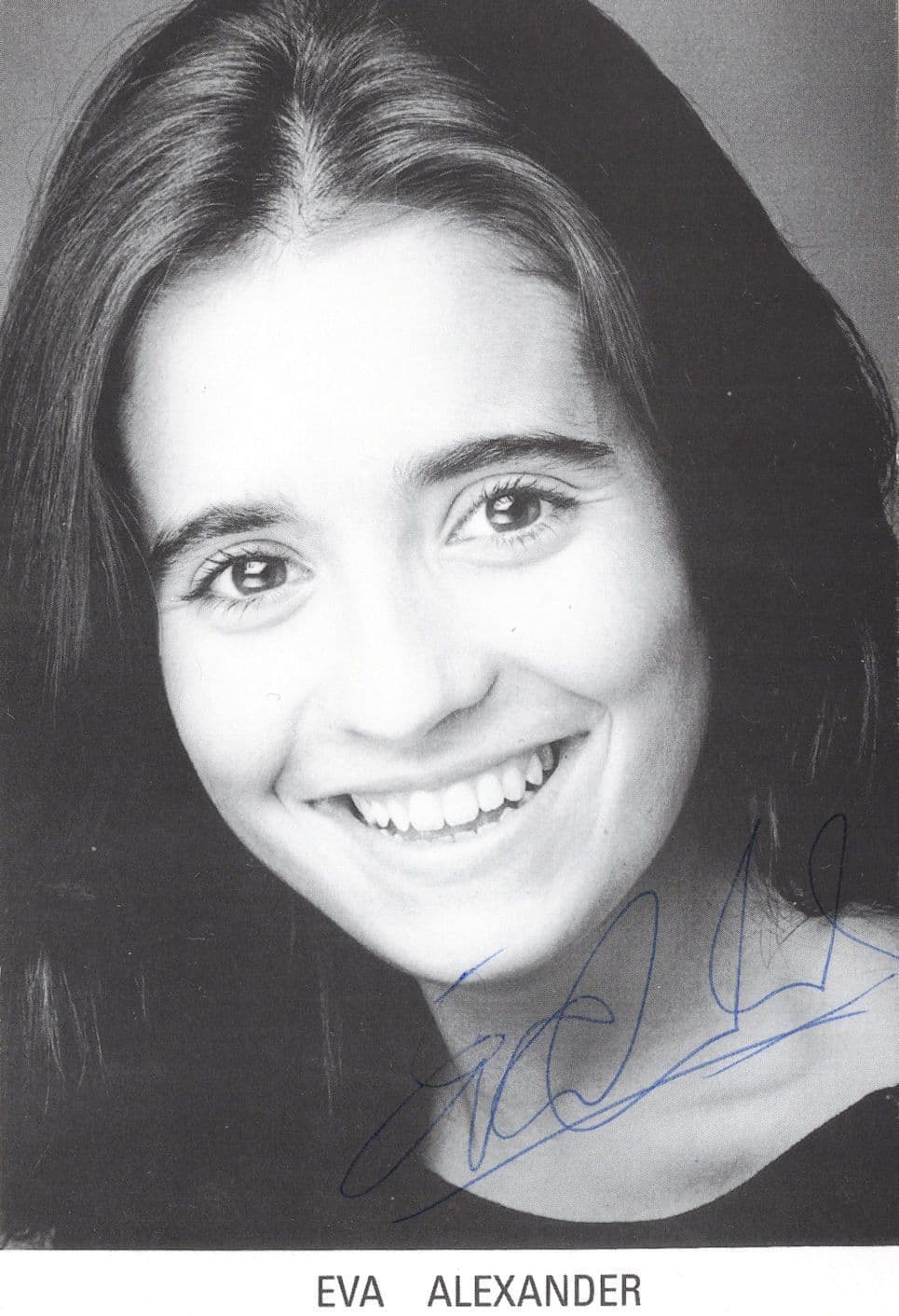 Lyn Ashley as Barbara Todd in Families Hand Signed Cast Card Photo