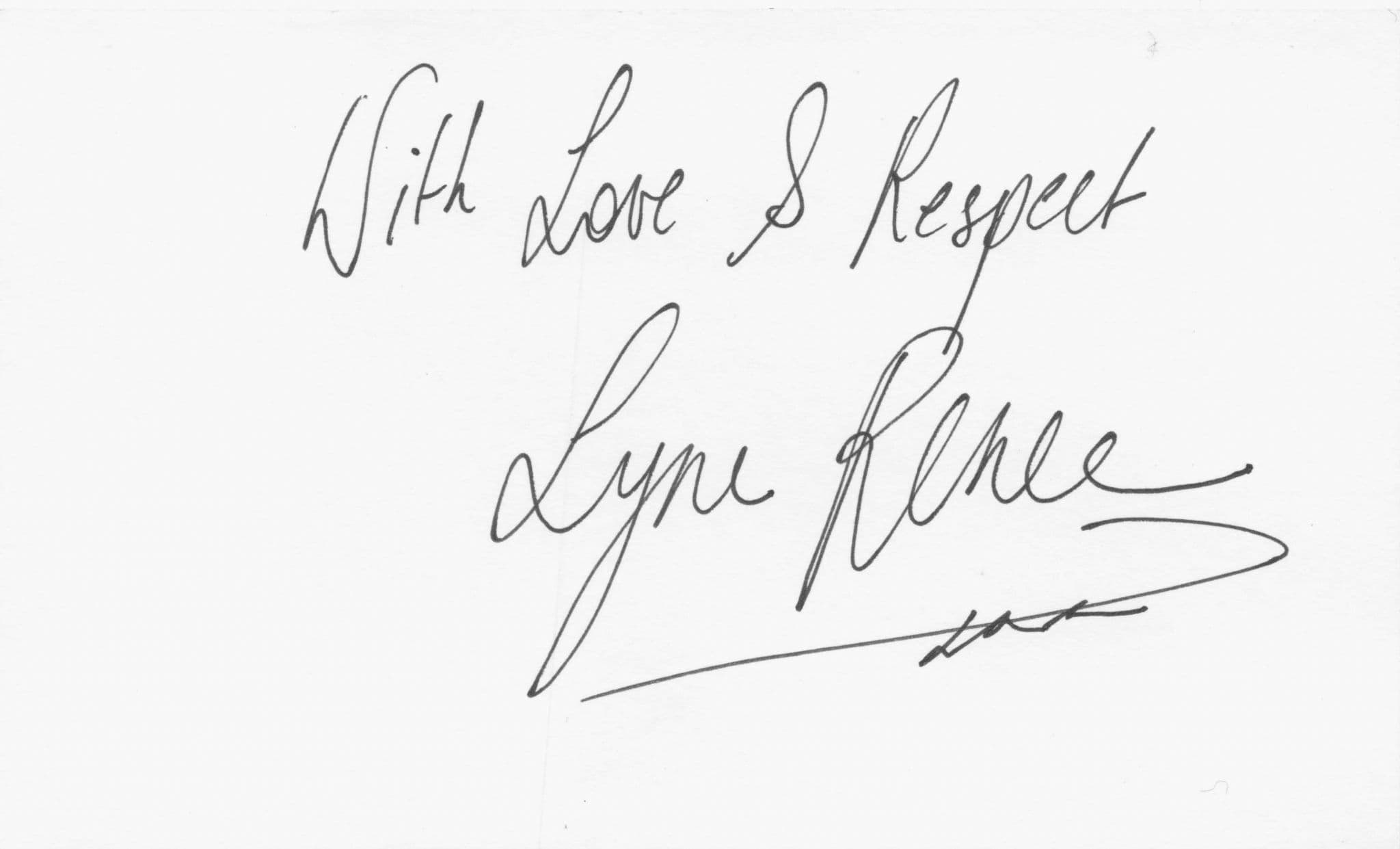 Lyne Renee of Motherland I Like Making Soup Hand Signed Card