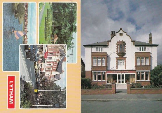 Lytham St Annes Leicester NALGO Convalescent Home 1980s Shops 2x Postcard s