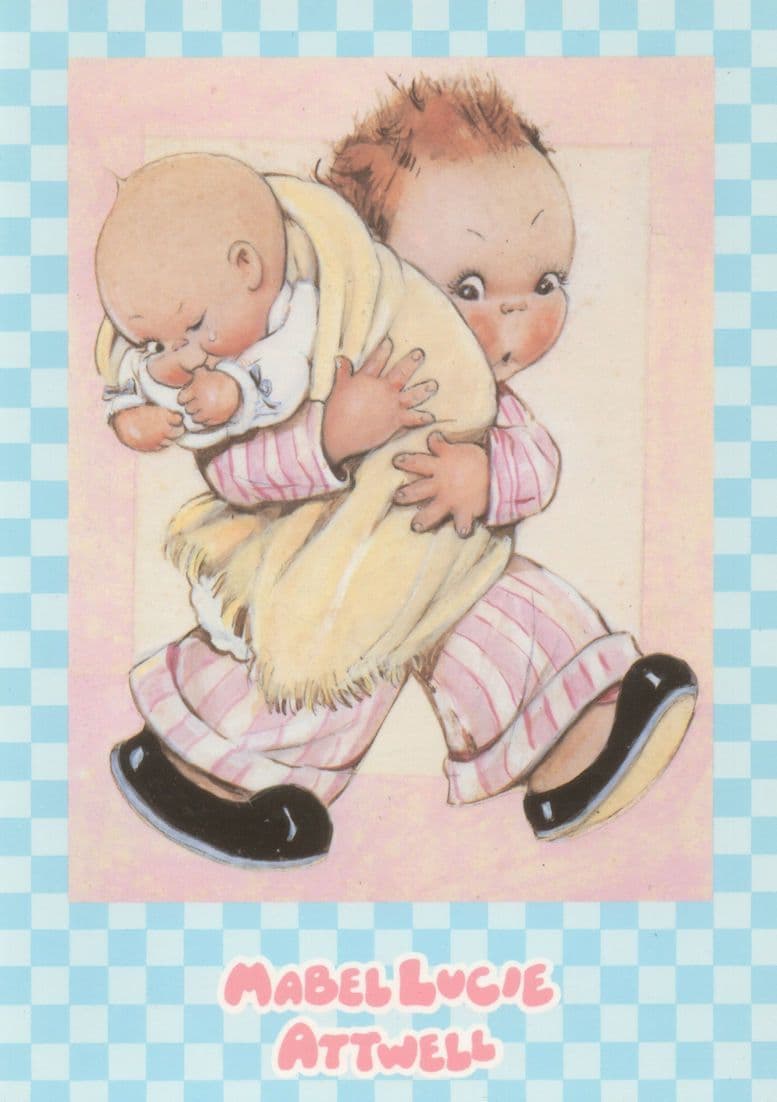 Mabel Lucie Attwell You Never Think Of All This Postcard