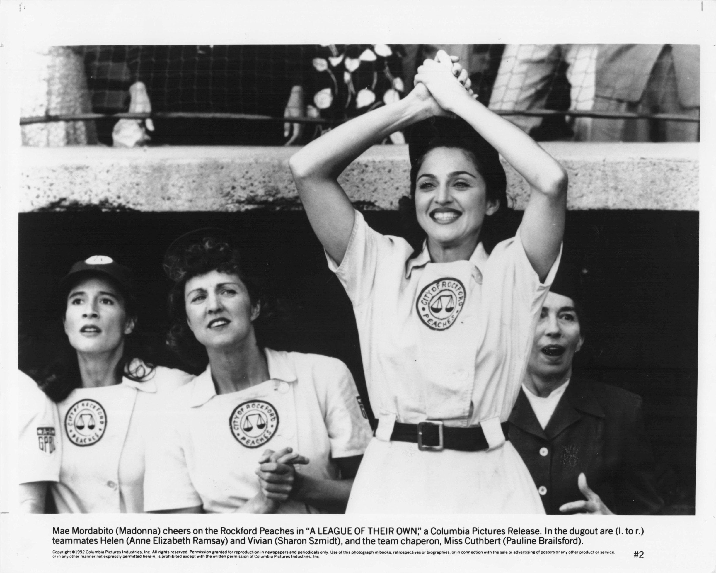 Madonna A League Of Their Own Film Original 9x7 Press Media Publicity Photo