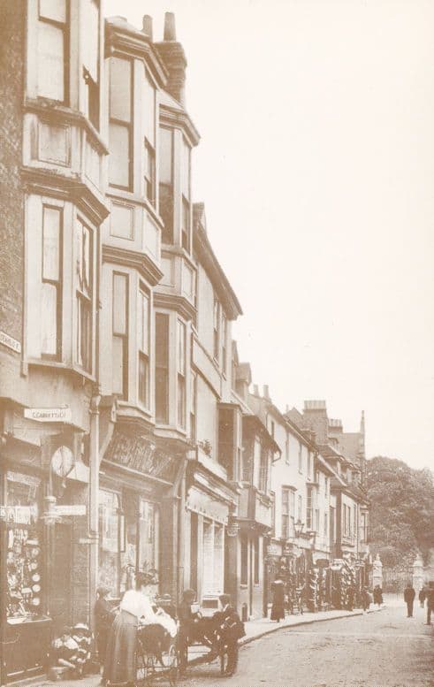 Maidenhead Street Tobacconist Shop Hertford RPC Postcard