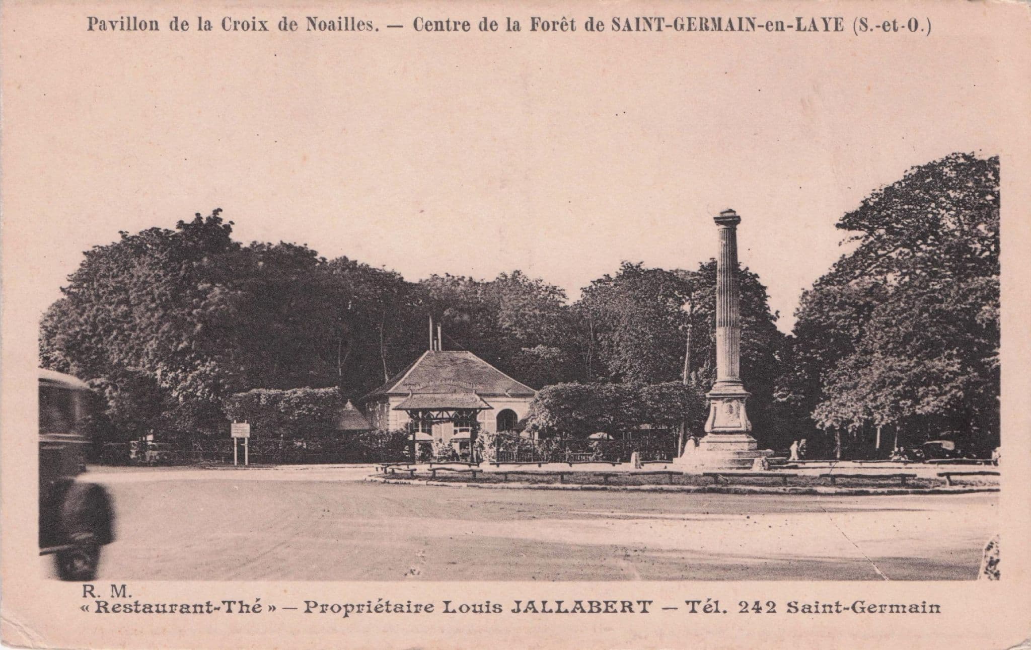 Maison Louis Jallabert Saint Germain Owner French Old Postcard