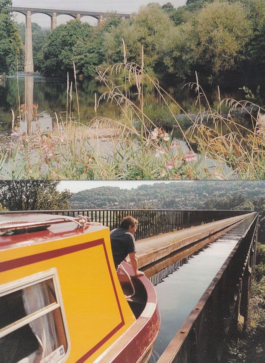 Man & Boat Pontcysylte Aqueduct 2x British Telecom Postcard s