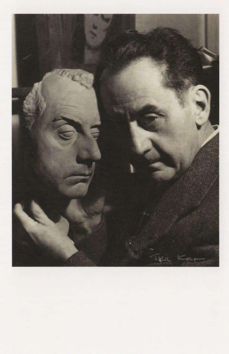 Man Roy Artist Ida Kar Photo Art London Portrait Gallery Postcard