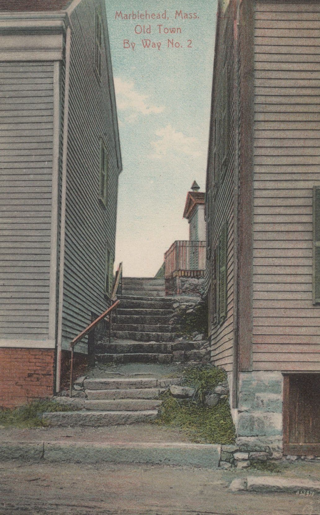 Marblehead Mass Massachusetts USA Antique Postcard
