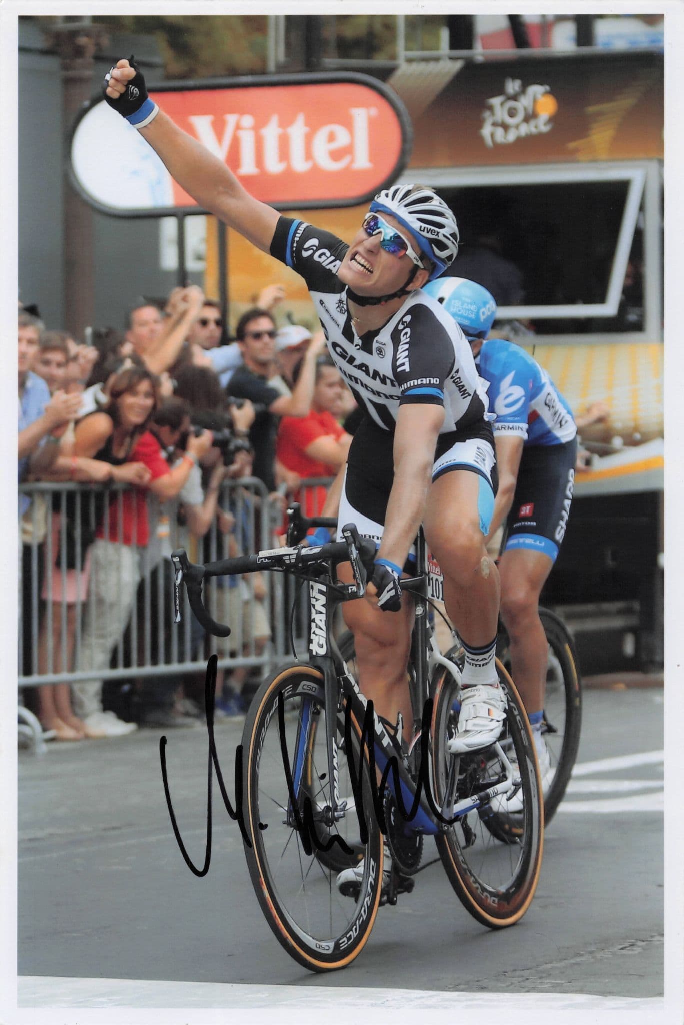 Marcel Kittel German Cyclist 2014 Tour De France 12x8 Hand Signed Photo