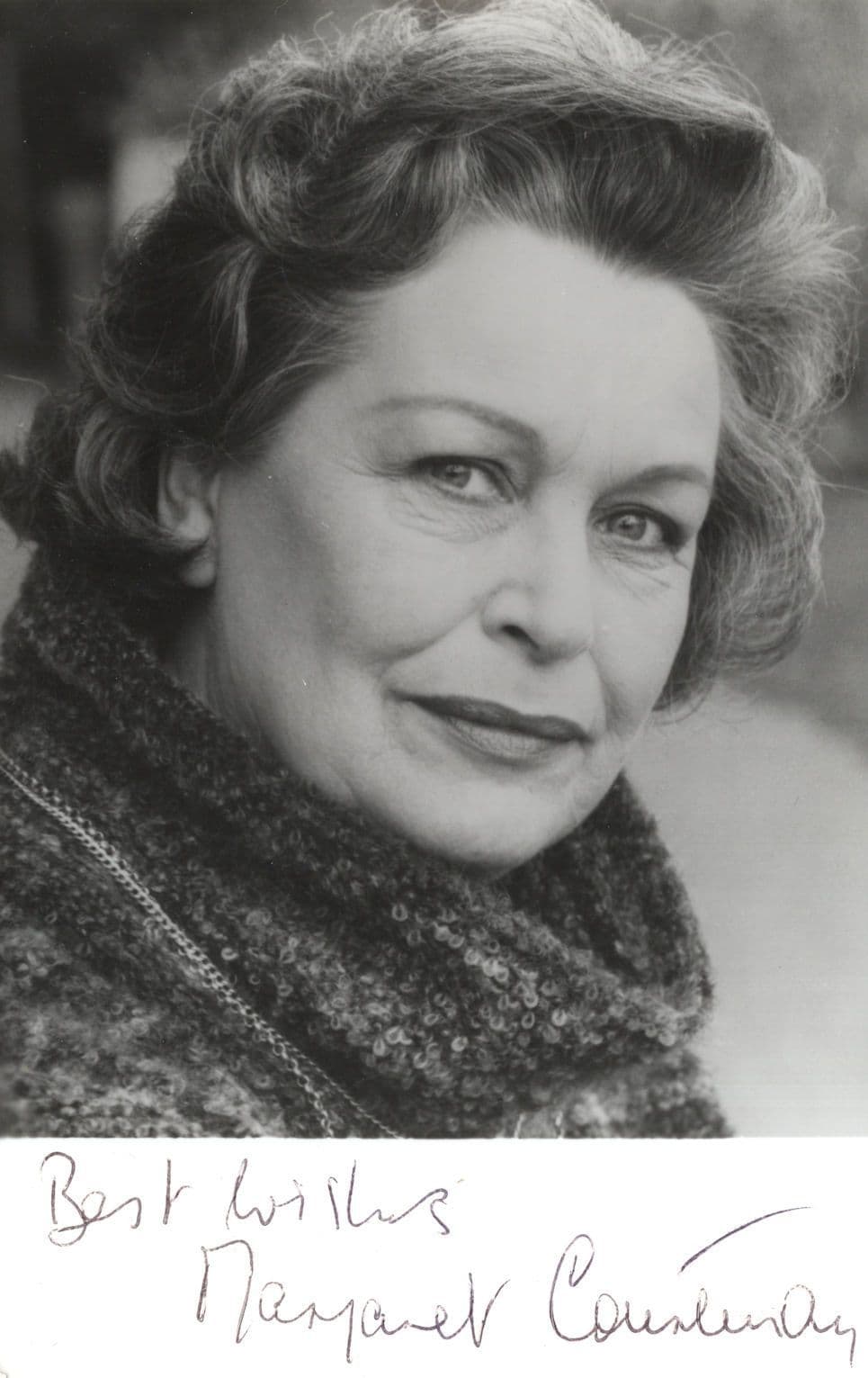 Margaret Courtenay Royal Shakespeare Company Hand Signed Photo
