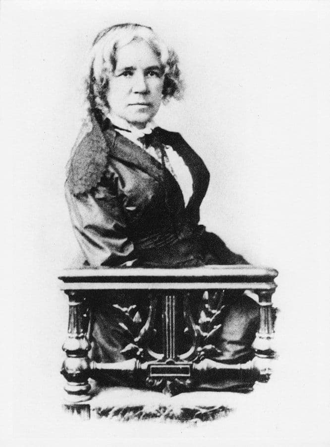 Maria Mitchell USA Old Astronomy First Woman Comet Telescope Founder Photo Postcard