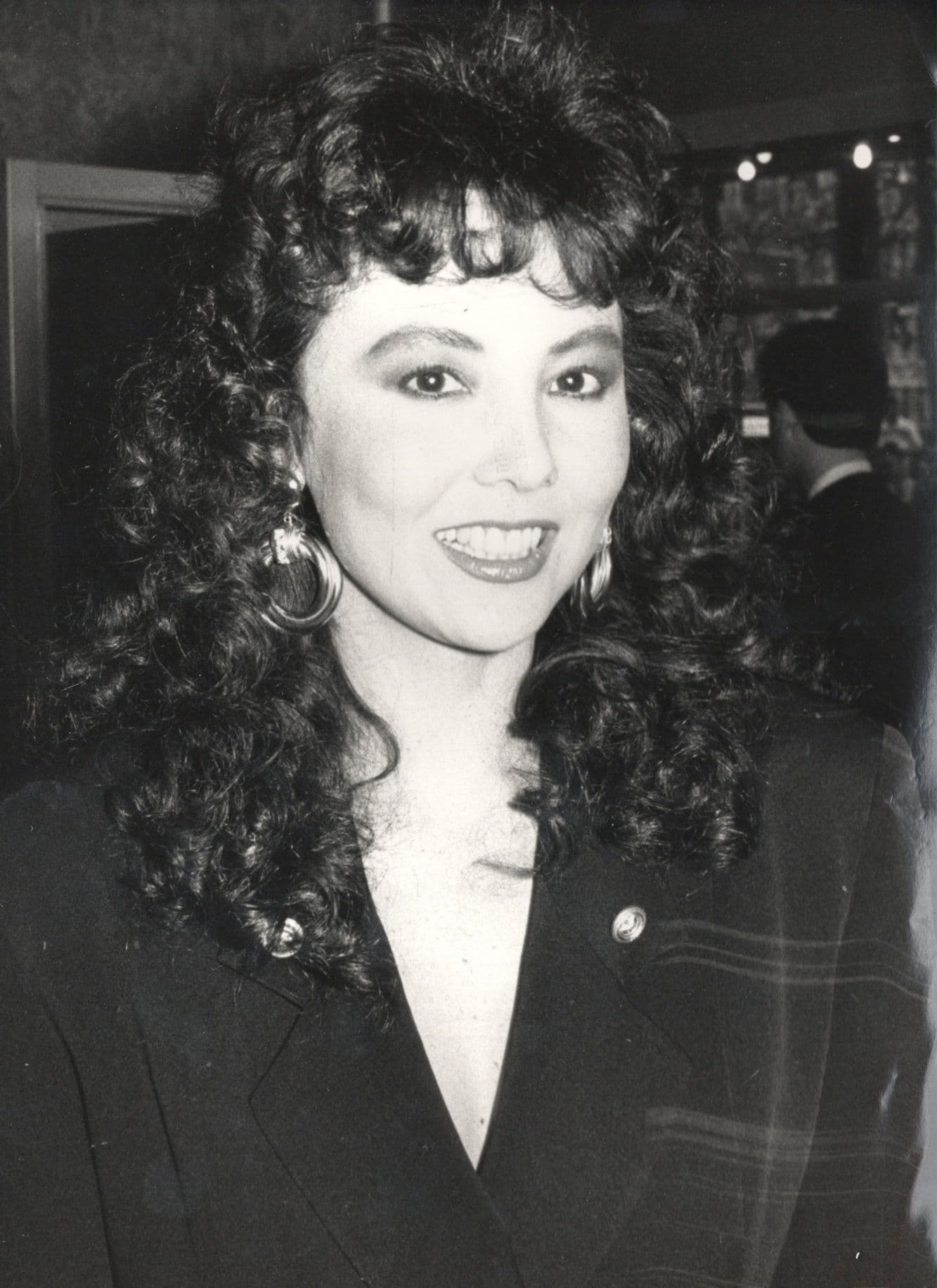 Marie Helvin Fashion Model Wife Of David Bellamy 1987 Press Photo