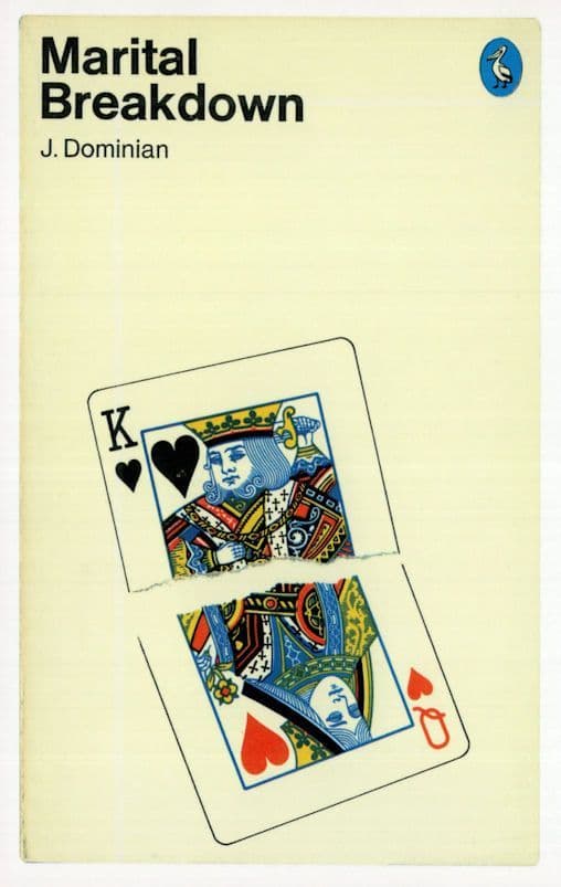 Marital Breakdown Divorce J Dominian 1968 Book Postcard